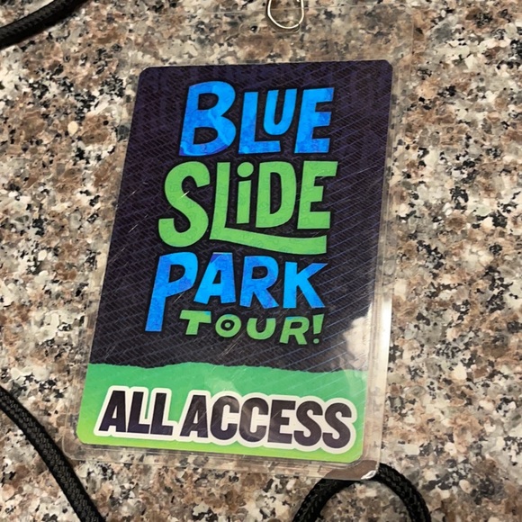 Mac Miller Blue Slide Park Tour All Access Pass 2011 - Picture 3 of 3